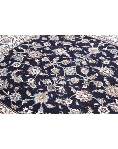 Tappeto Nain Kashmar Persia grigio 198x214