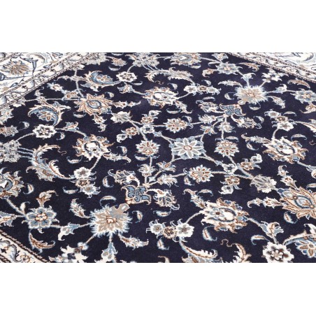 Tappeto Nain Kashmar Persia grigio 198x214