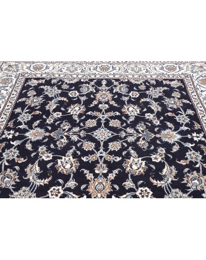 Tappeto Nain Kashmar Persia grigio 198x214