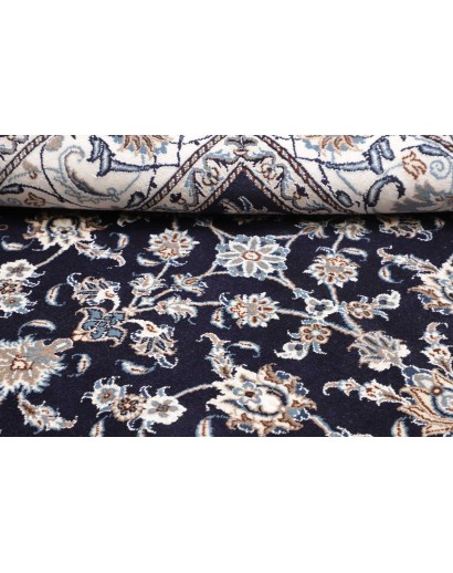 Tappeto Nain Kashmar Persia grigio 198x214