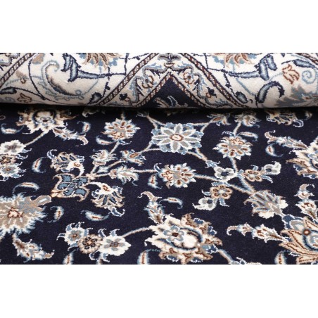 Tappeto Nain Kashmar Persia grigio 198x214