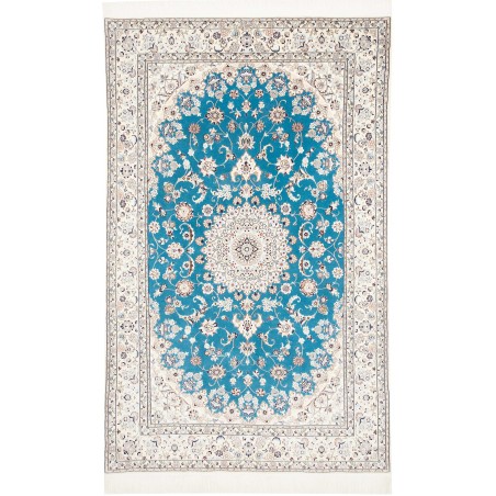 Tappeto Nain 6La Persia blu 134x216