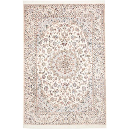 Tappeto Nain 9La Persia bianco marrone 208x308