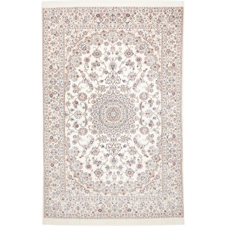 Tappeto Nain 9La Persia bianco marrone 205x317