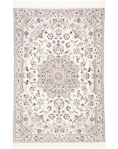 Tappeto Nain 9La Persia bianco grigio 104x153