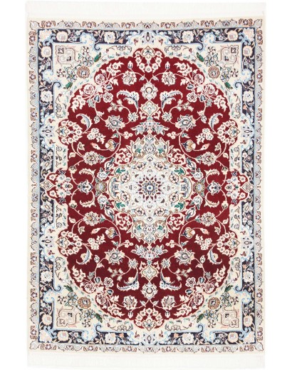 Tappeto Nain 9La Persia bianco grigio 107x154