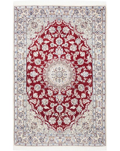 Tappeto Nain 9La Persia bianco marrone 113x175