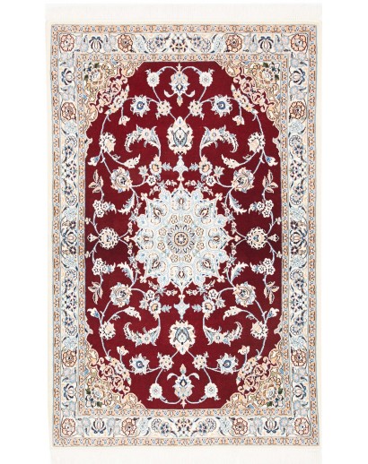 Tappeto Nain 9La Persia bianco grigio 101x162