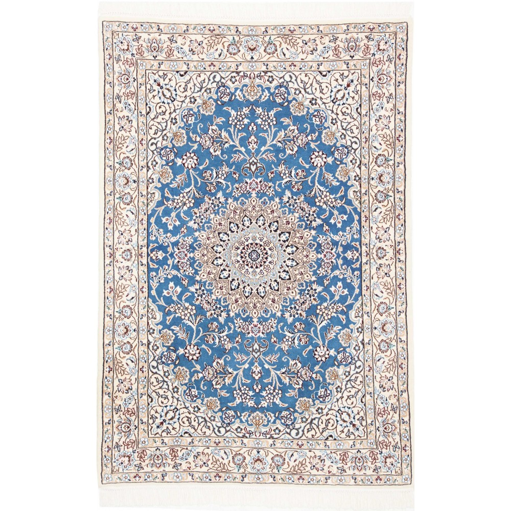 Tappeto Nain 9La Persia azzurro blu 103x156