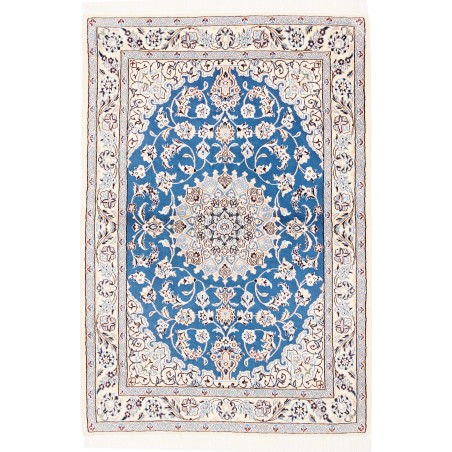 Tappeto Nain 9La Persia blu 104x155