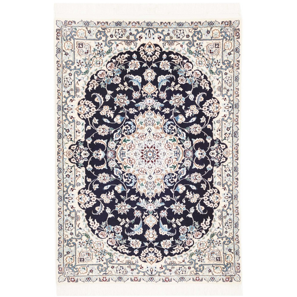 Tappeto Nain 6La Persia grigio 78x118