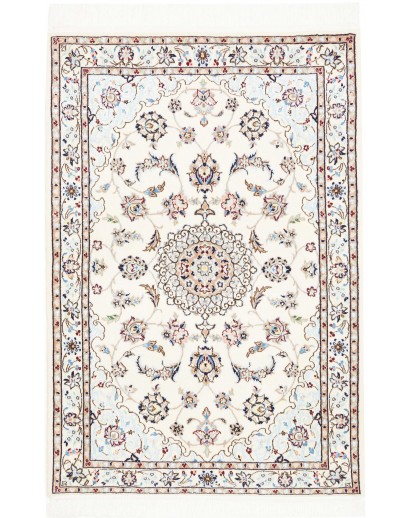 Tappeto Nain 6La Persia beige grigio 81x118