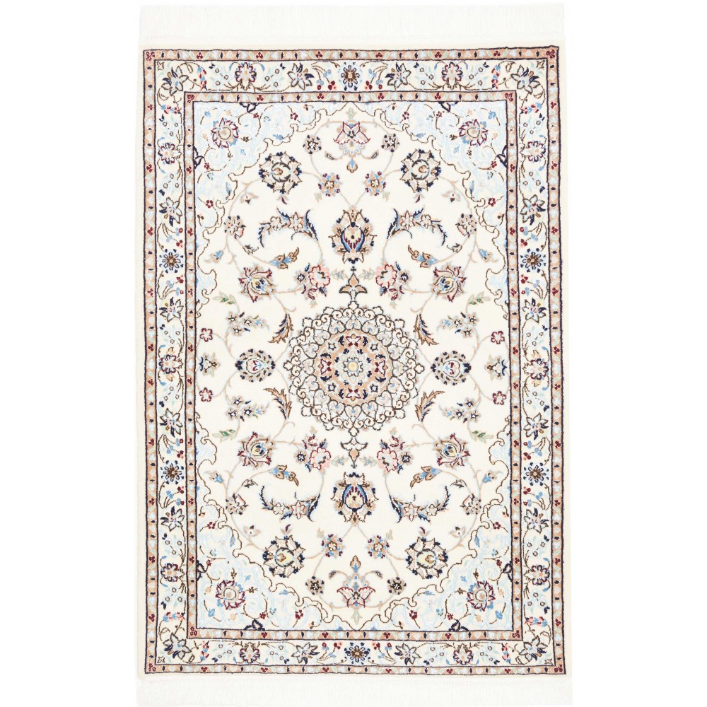 Tappeto Nain 6La Persia beige grigio 81x118