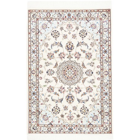 Tappeto Nain 6La Persia beige grigio 81x118