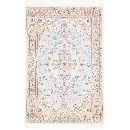 Tappeto Nain 6La Persia beige grigio 81x122