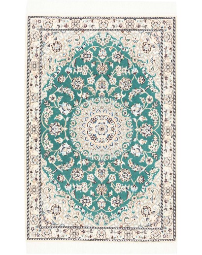 Tappeto Nain 9La Persia azzurro grigio 80x122
