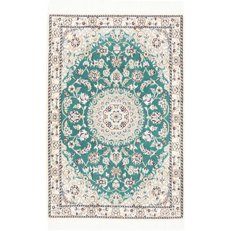 Tappeto Nain 9La Persia azzurro grigio 80x122