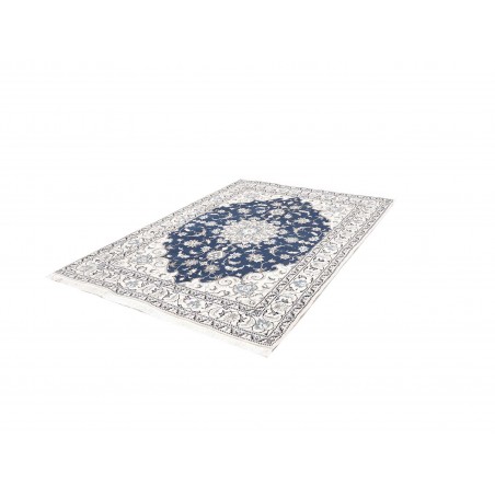 Tappeto Nain Kashmar Persia grigio 146x207