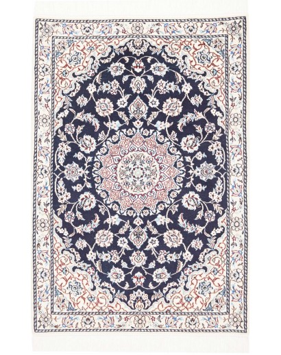 Tappeto Nain 9La Persia bianco grigio 81x120