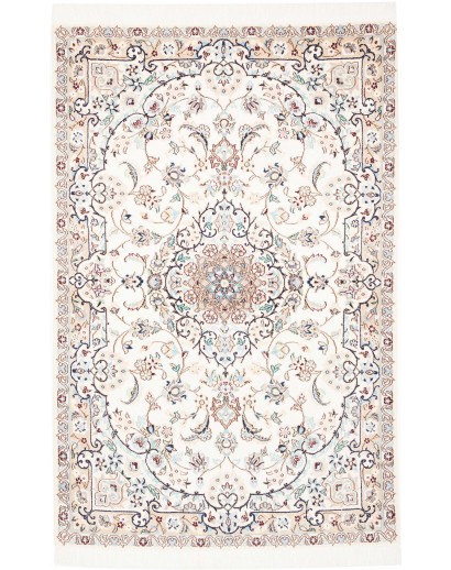 Tappeto Nain 9La Persia beige grigio 102x162