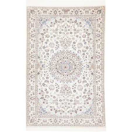 Tappeto Nain 6La Persia beige grigio 100x156