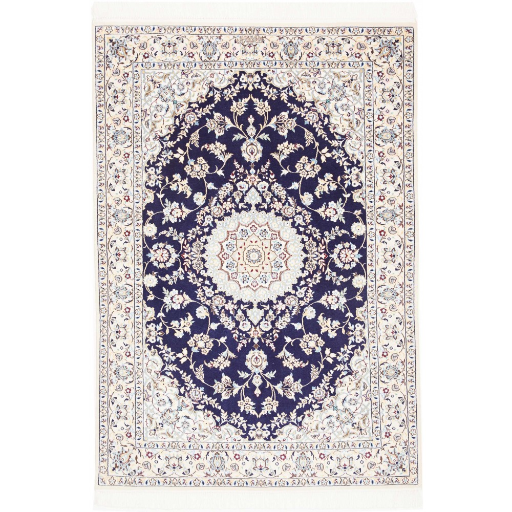 Tappeto Nain 6La Persia grigio 103x152