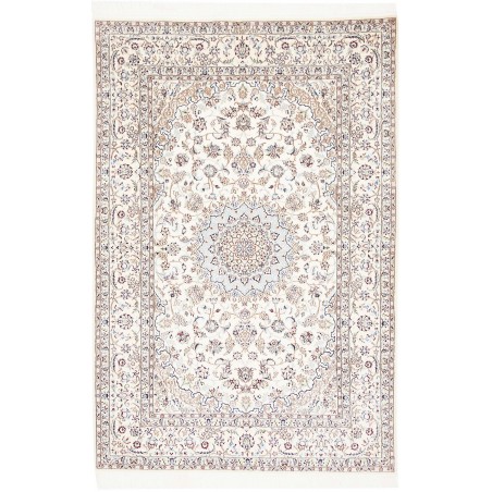 Tappeto Nain 6La Persia beige grigio 124x191