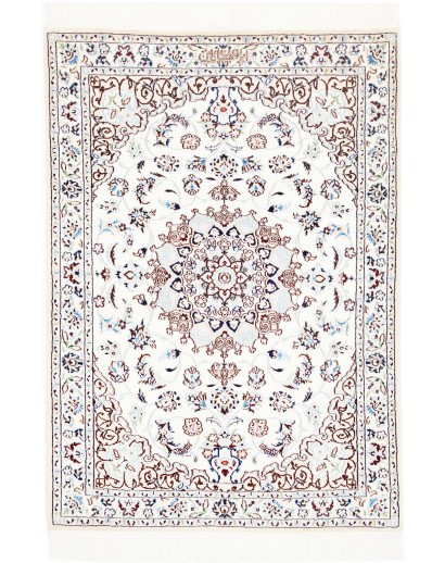 Tappeto Nain 6La Persia beige grigio 86x123