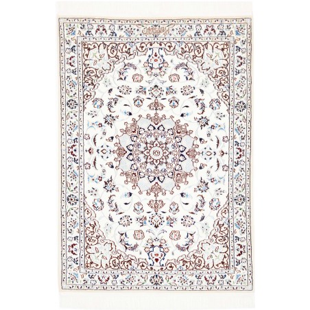 Tappeto Nain 6La Persia beige grigio 86x123