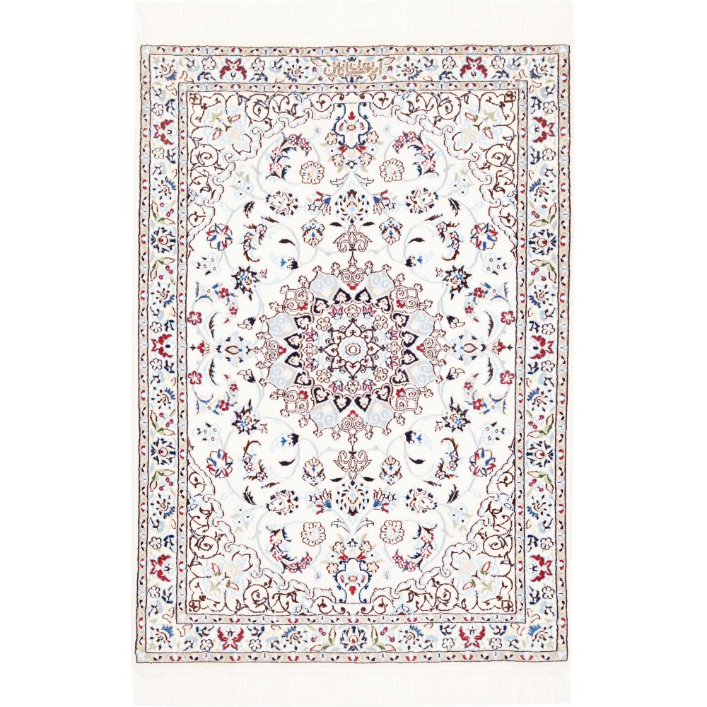 Tappeto Nain 6La Persia beige marrone 86x120