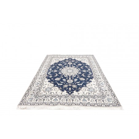 Tappeto Nain Kashmar Persia grigio 146x207