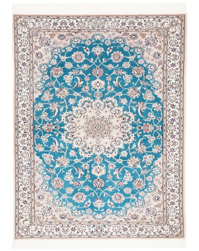 Tappeto Nain 6La Persia blu 109x145