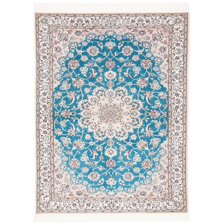 Tappeto Nain 6La Persia blu 109x145