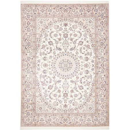 Tappeto Nain 9La Persia bianco marrone 250x350