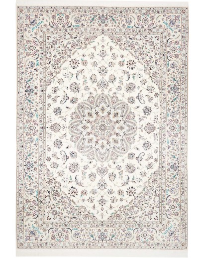 Tappeto Nain 9La Persia bianco grigio 253x360