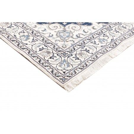 Tappeto Nain Kashmar Persia grigio 146x207