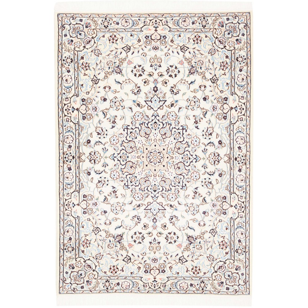 Tappeto Nain 9La Persia beige grigio 102x150
