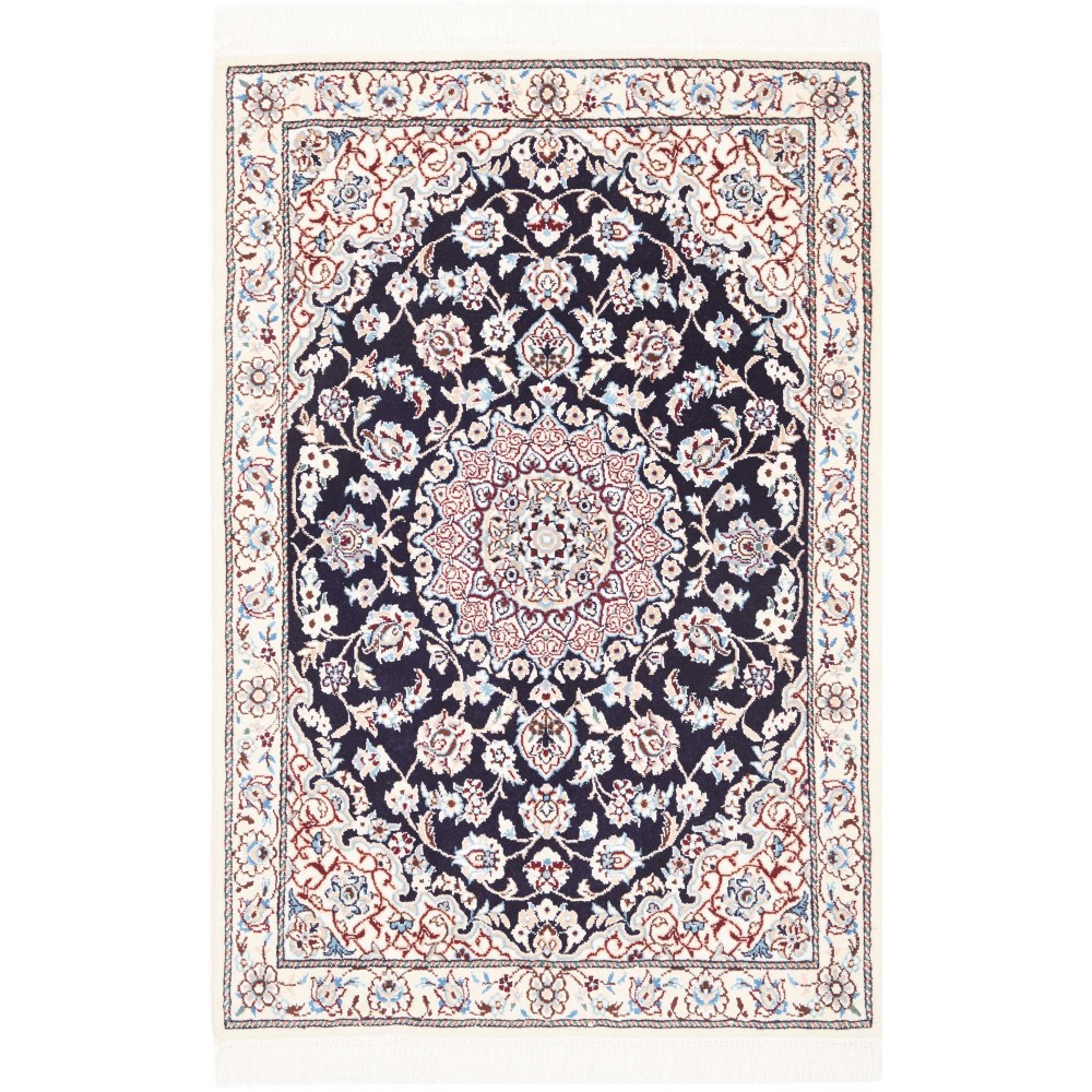 Tappeto Nain 9La Persia grigio marrone 78x118