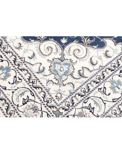 Tappeto Nain Kashmar Persia grigio 146x207