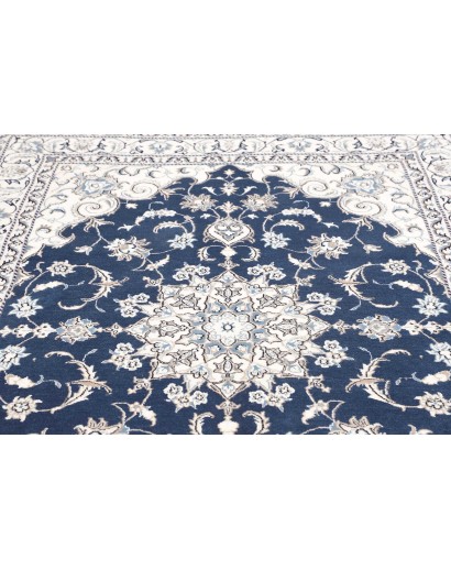 Tappeto Nain Kashmar Persia grigio 146x207
