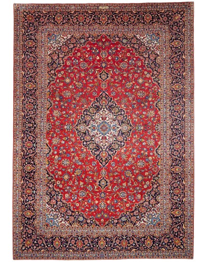 Tappeto Ardakan Persia marrone giallo 300x425