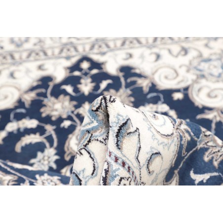 Tappeto Nain Kashmar Persia grigio 146x207