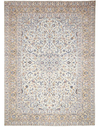 Tappeto Kashan Persia bianco 283x380