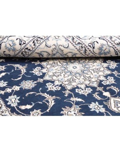 Tappeto Nain Kashmar Persia grigio 146x207