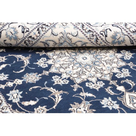 Tappeto Nain Kashmar Persia grigio 146x207