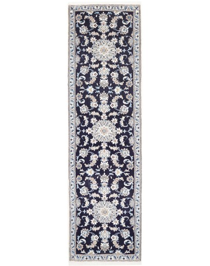 Tappeto Nain Kashmar Persia grigio 78x305