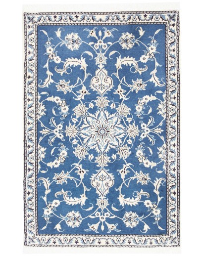 Tappeto Nain Kashmar Persia grigio beige 90x138