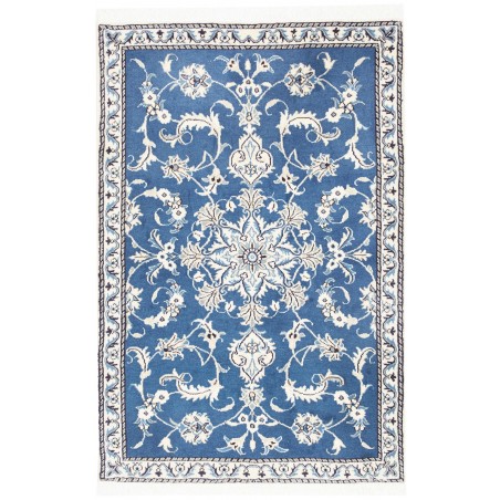 Tappeto Nain Kashmar Persia grigio beige 90x138