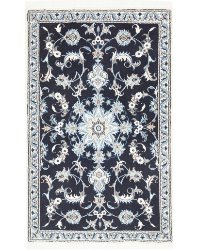 Tappeto Nain Kashmar Persia grigio 90x138