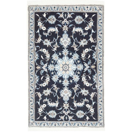 Tappeto Nain Kashmar Persia grigio 90x138